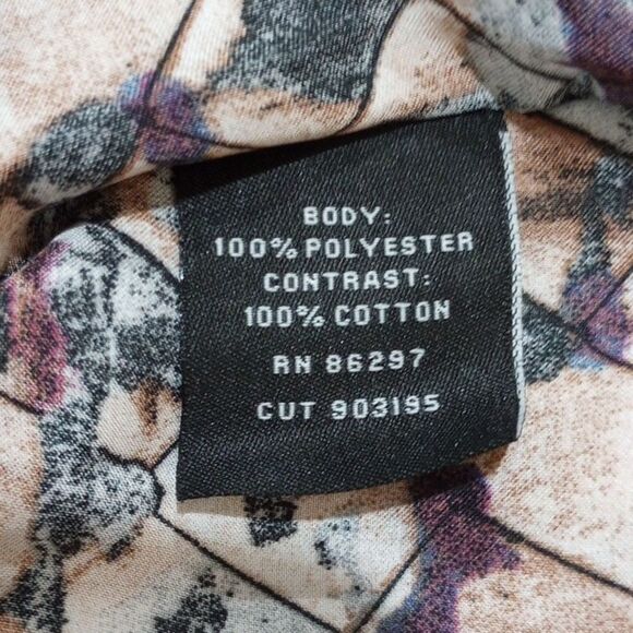 NEW!  Vertigo Paris Deep V Neck Butterfly Sleeve Mini Dress Tunic Dress - Size L - Picture 9 of 9